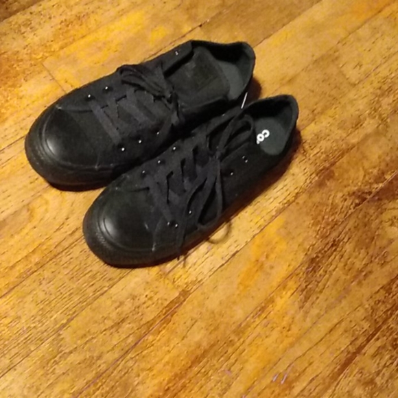 Black canvas converse ALLSTARS - Picture 4 of 8